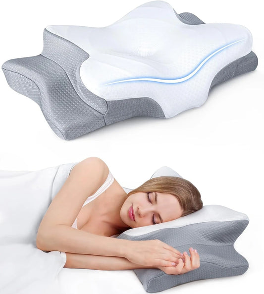 CloudRest™ Memory Foam Neck Pillow
